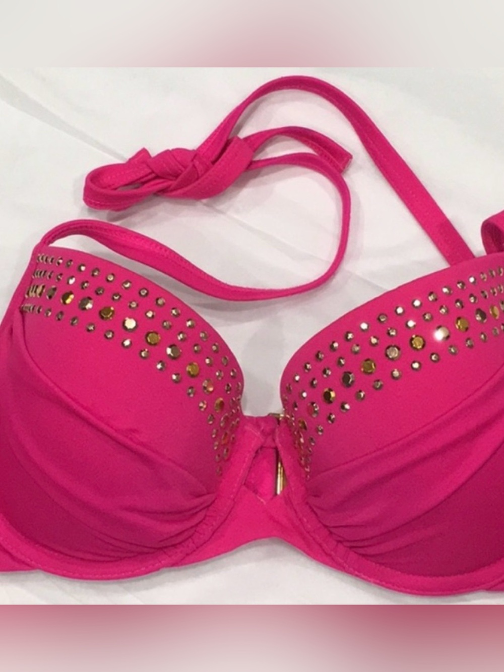 Victoria’s Secret studded bikini top 34B